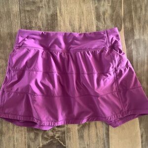 Purple Athletic Skirt